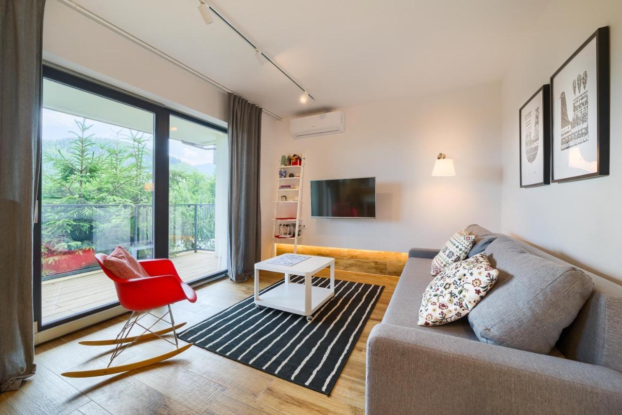 Wellness Apartamenty Zloty Widok Szczyrk Esterno foto