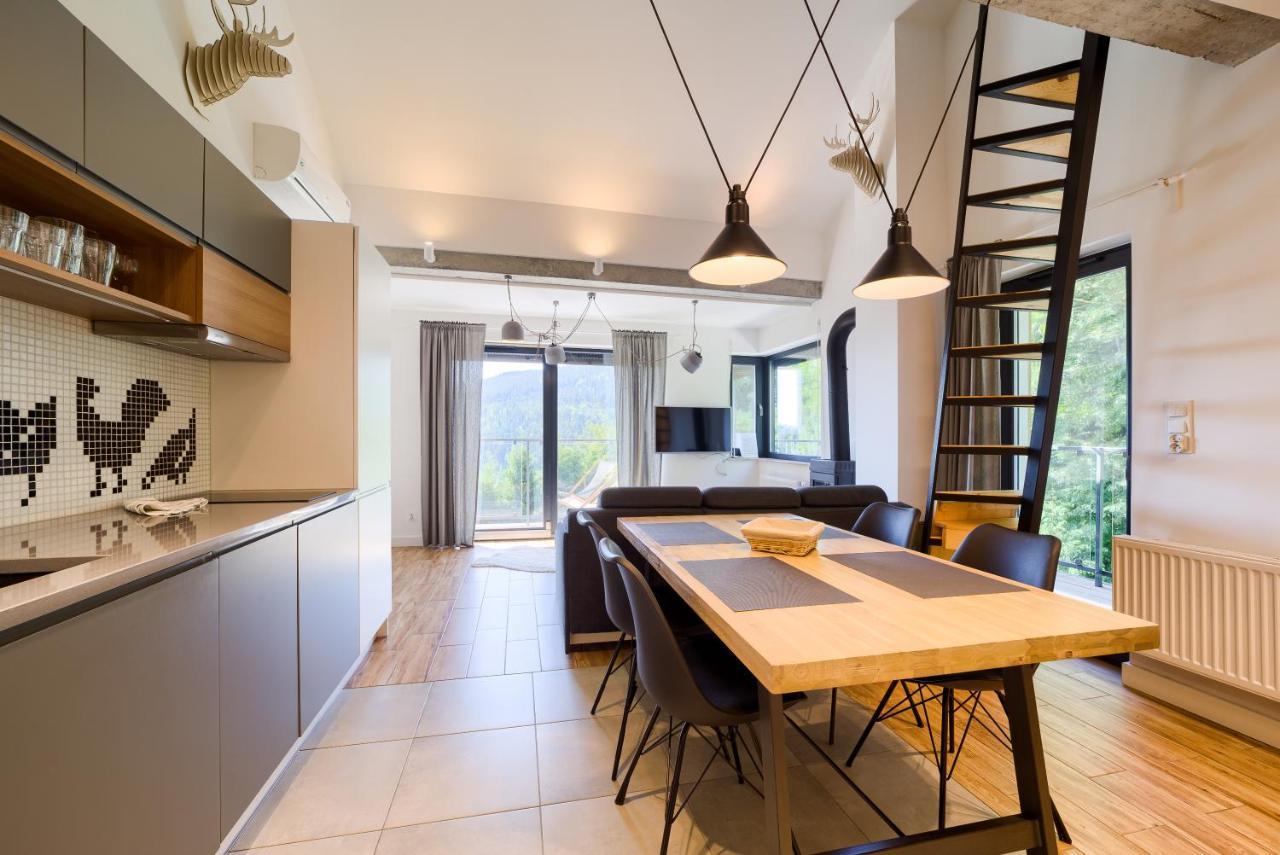 Wellness Apartamenty Zloty Widok Szczyrk Esterno foto